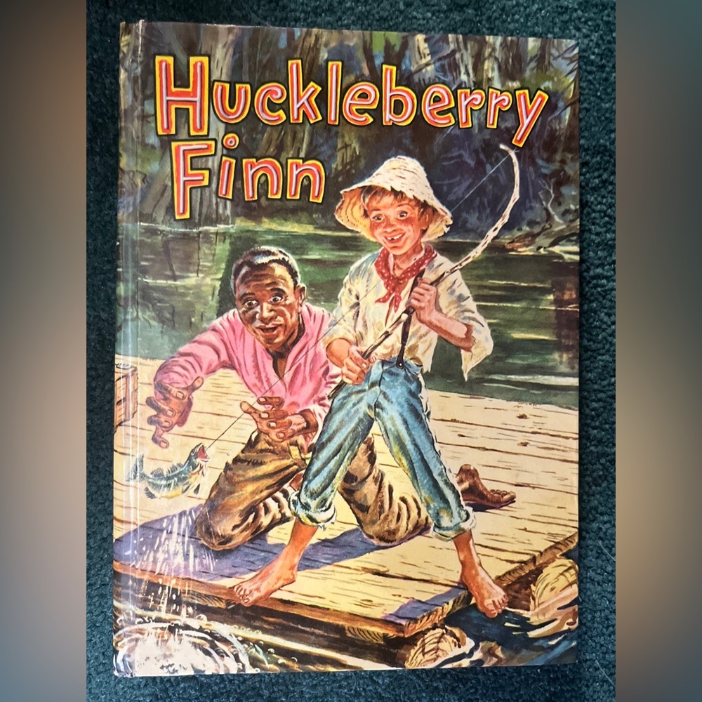 VINTAGE:  HUCKLEBERRY FINN by MARK TWAIN 1955 Edition